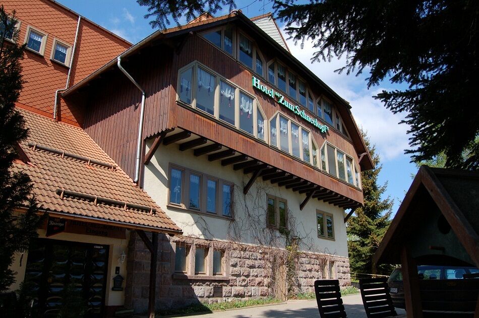 Hotel Zum Schneekopf "Garni" غيهلبرغ المظهر الخارجي الصورة